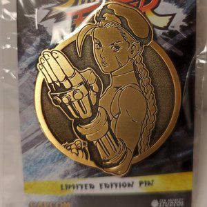 Cammy Official Street Fighter Limited Edition Collectible Pin
